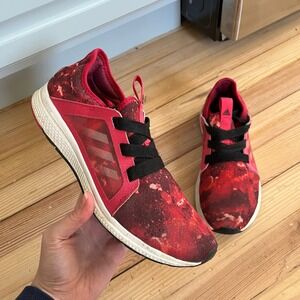 Adidas Edge Lux Pink Print Bounce Running Shoes‎ Athletic Sneakers Womens